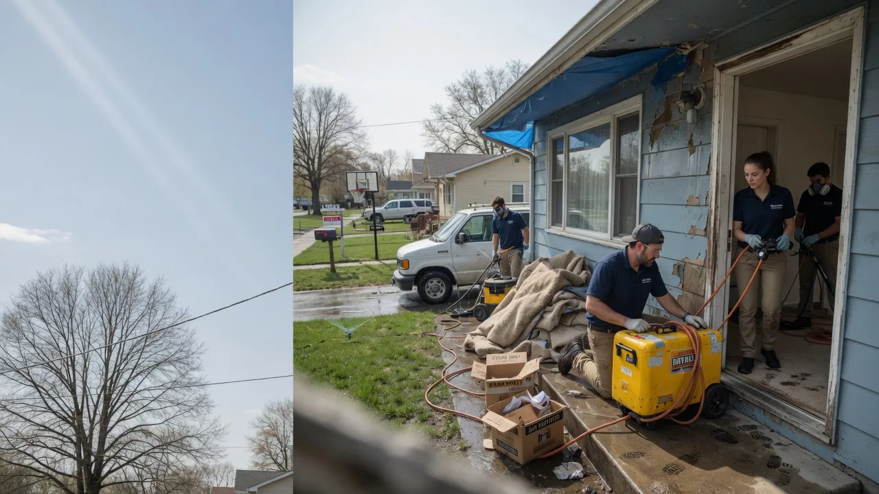 Basement Flood Cleanup in Westwood, MA near me